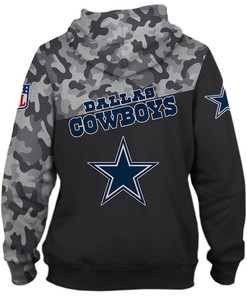 Dallas Cowboys Venom 3D Hoodie - Gifts For Fans With All Over Print Zip Up Hoodies Men