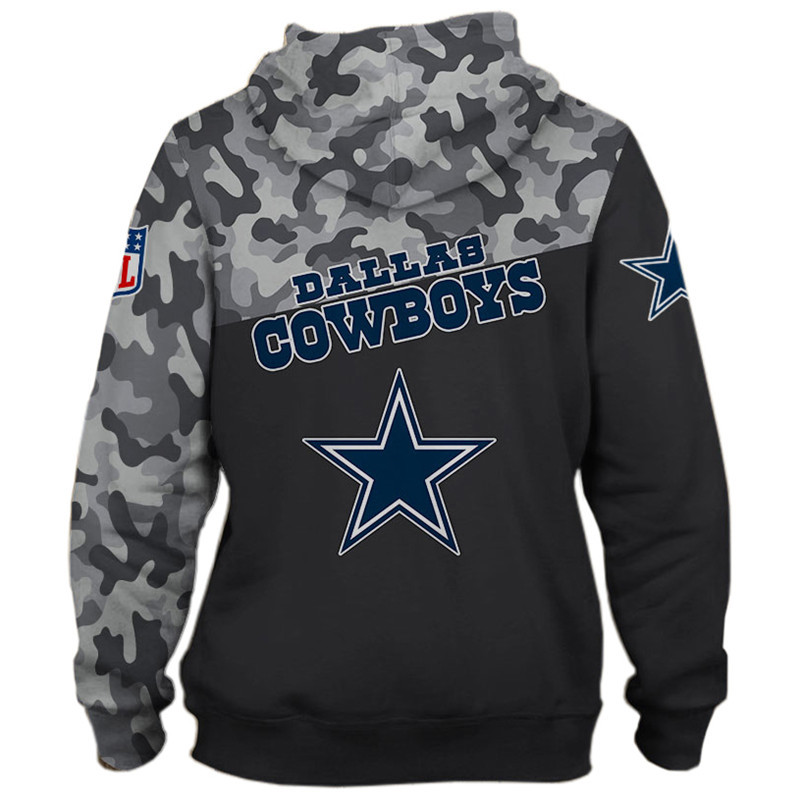 Dallas Cowboys Venom 3D Hoodie - Gifts For Fans With All Over Print Zip Up Hoodies Men