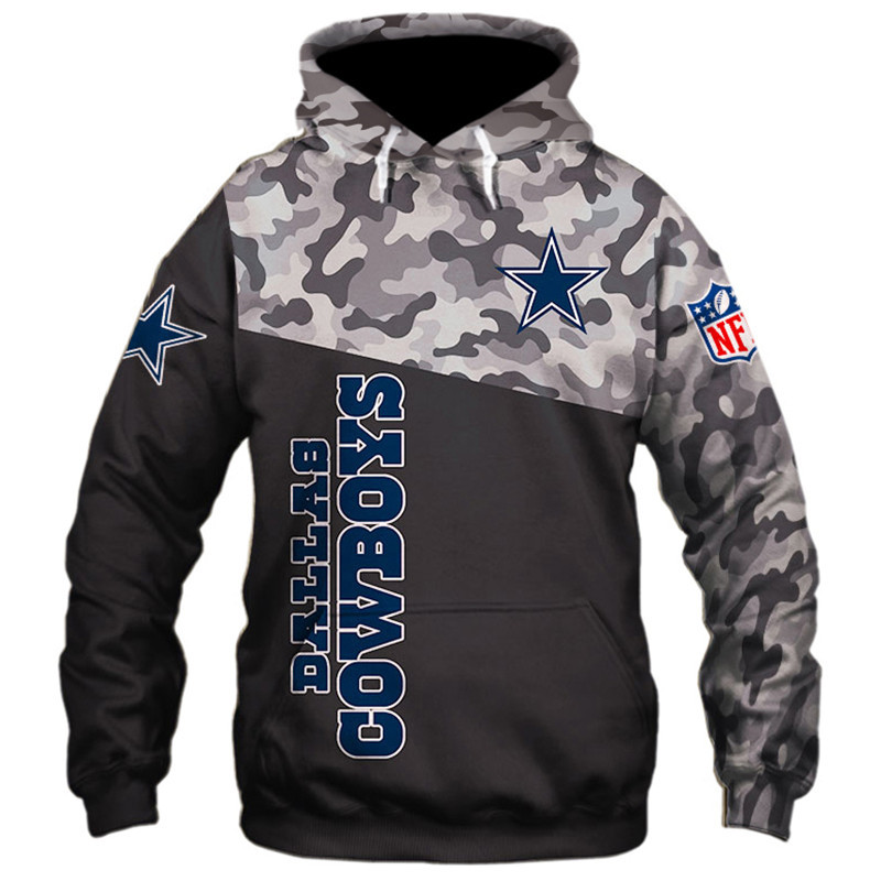 Dallas Cowboys Venom 3D Hoodie - Gifts For Fans With All Over Print Zip Up Hoodies Men