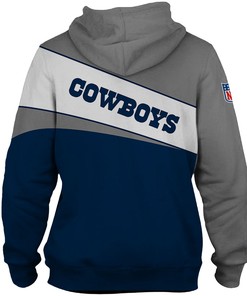 Dallas Cowboys Zip Hoodie Gift 3D - Pullover Hoodie For Fans With All Over Print Hoodie Printful