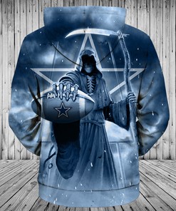Dallas Mavericks 3D Zip Hoodie - Gifts For Fans With Custom 3D Hoodies 