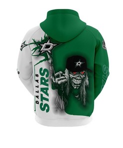 Dallas Stars Hoodie Ultra Death Graphic All Over Print Hoodie