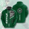 Dallas Stars Thunder 3D Pullover - Nhl Hoodie With 3D Hoodies With Zippers 