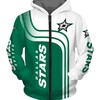 Dallas Stars Zipper Hoodie Custom 3D All Over Print Hoodie Gift