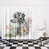 Dalmatian Dog Lover Gift Bath Curtain Shower Curtain For Bathroom Decor