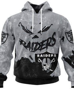Dare To Be Different With This Las Vegas Raiders 3D Devil Eyes Hoodie Gift For Fans