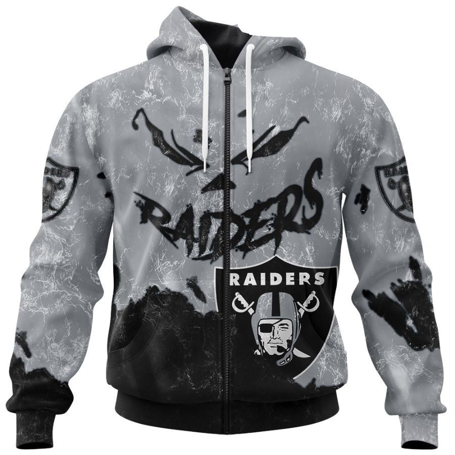 Dare To Be Different With This Las Vegas Raiders 3D Devil Eyes Hoodie Gift For Fans