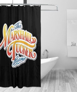 Decorative Bathroom Shower Curtain with Durable Fabric by Tucker Marshalls 
