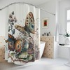 Decorative Cute Butterfly Shower Curtain - Bathroom Decor Idea