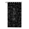 Decorative Dark Smoke Skull Bachelor Size Shower Curtain