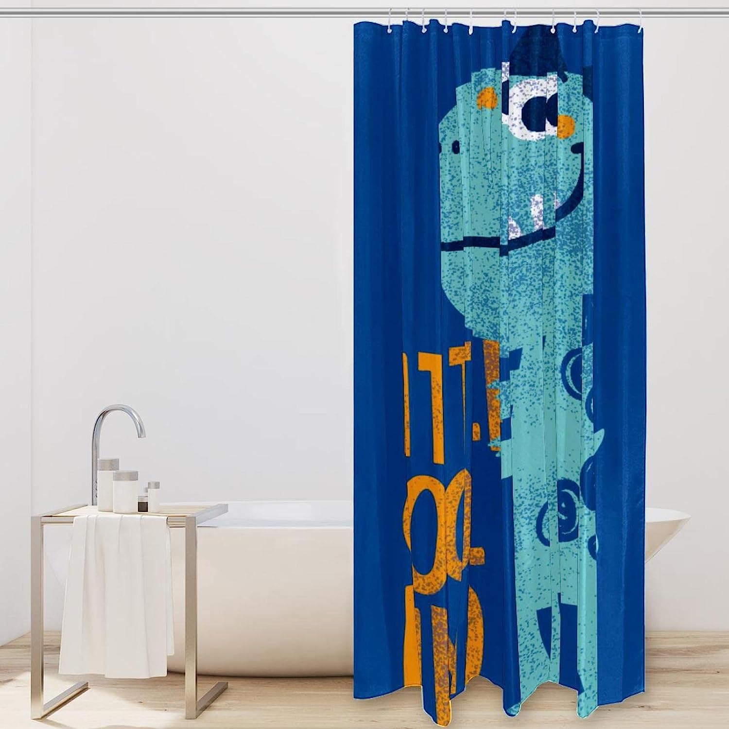 Decorative Dinosaur Shower Curtain For A Fun Bathroom - Image 2