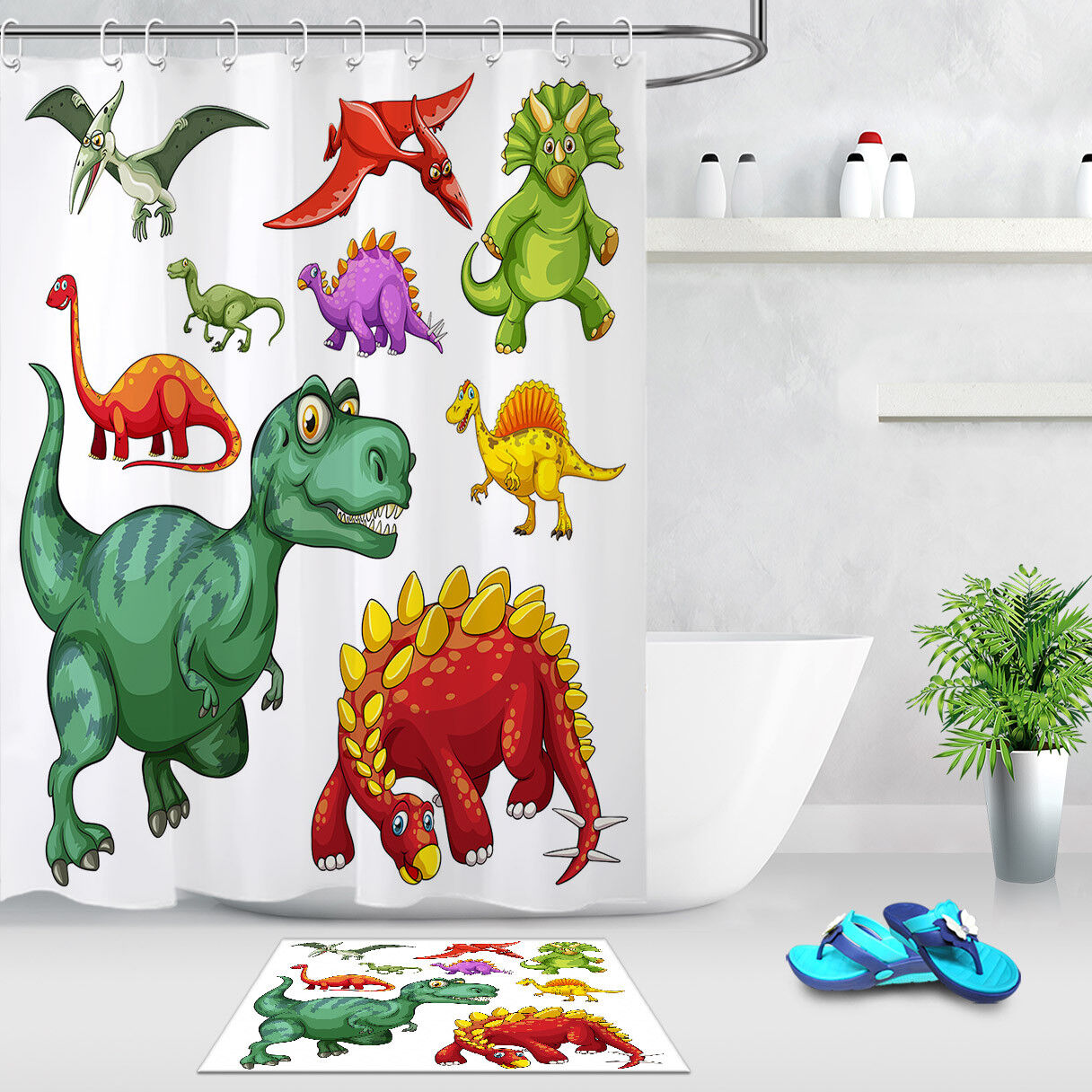 Decorative Seashell And Starfish Shower Curtain Hooks For Nautical Bathroom Decor - Image 2