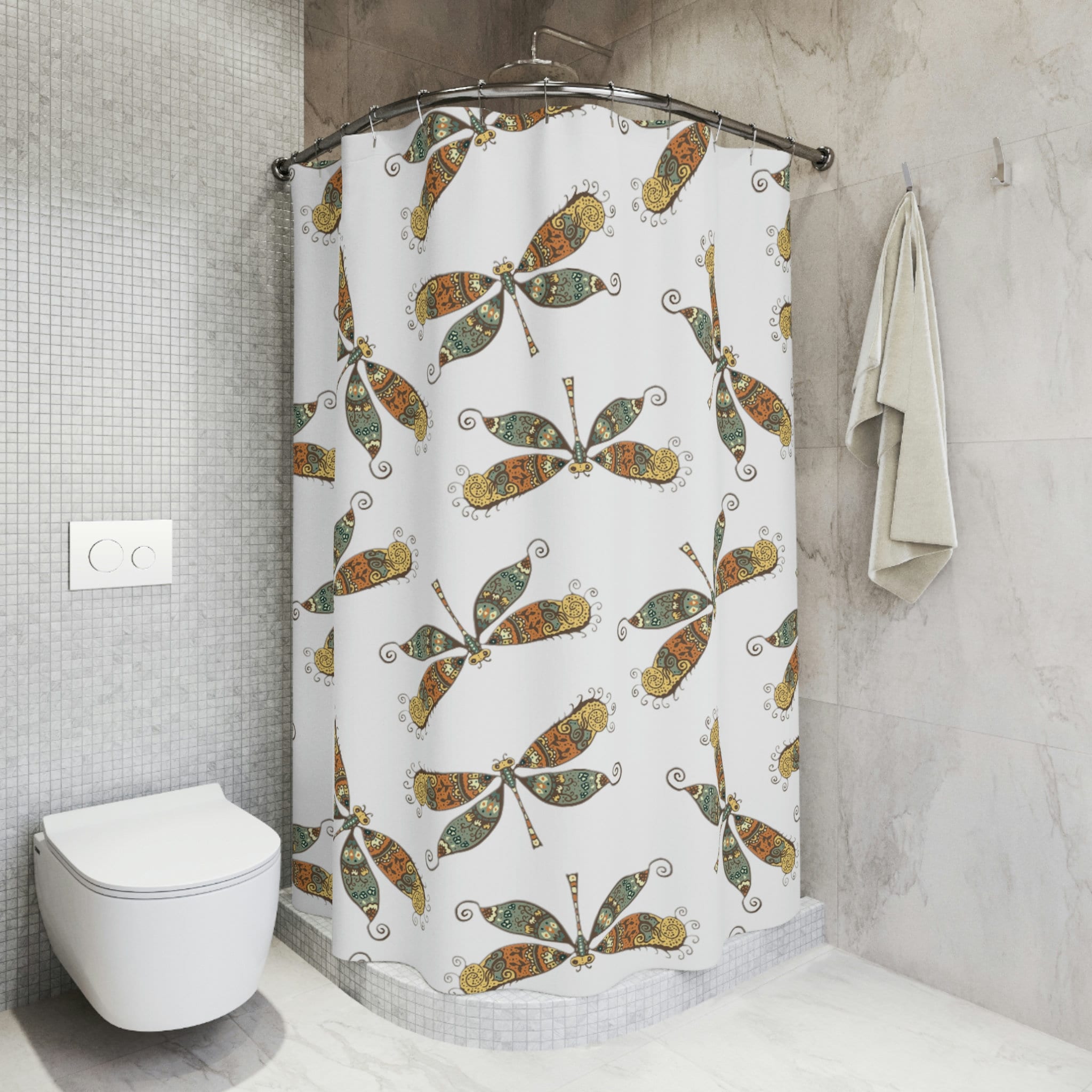 Decorative Shower Curtain for Perfect Bathroom Decor