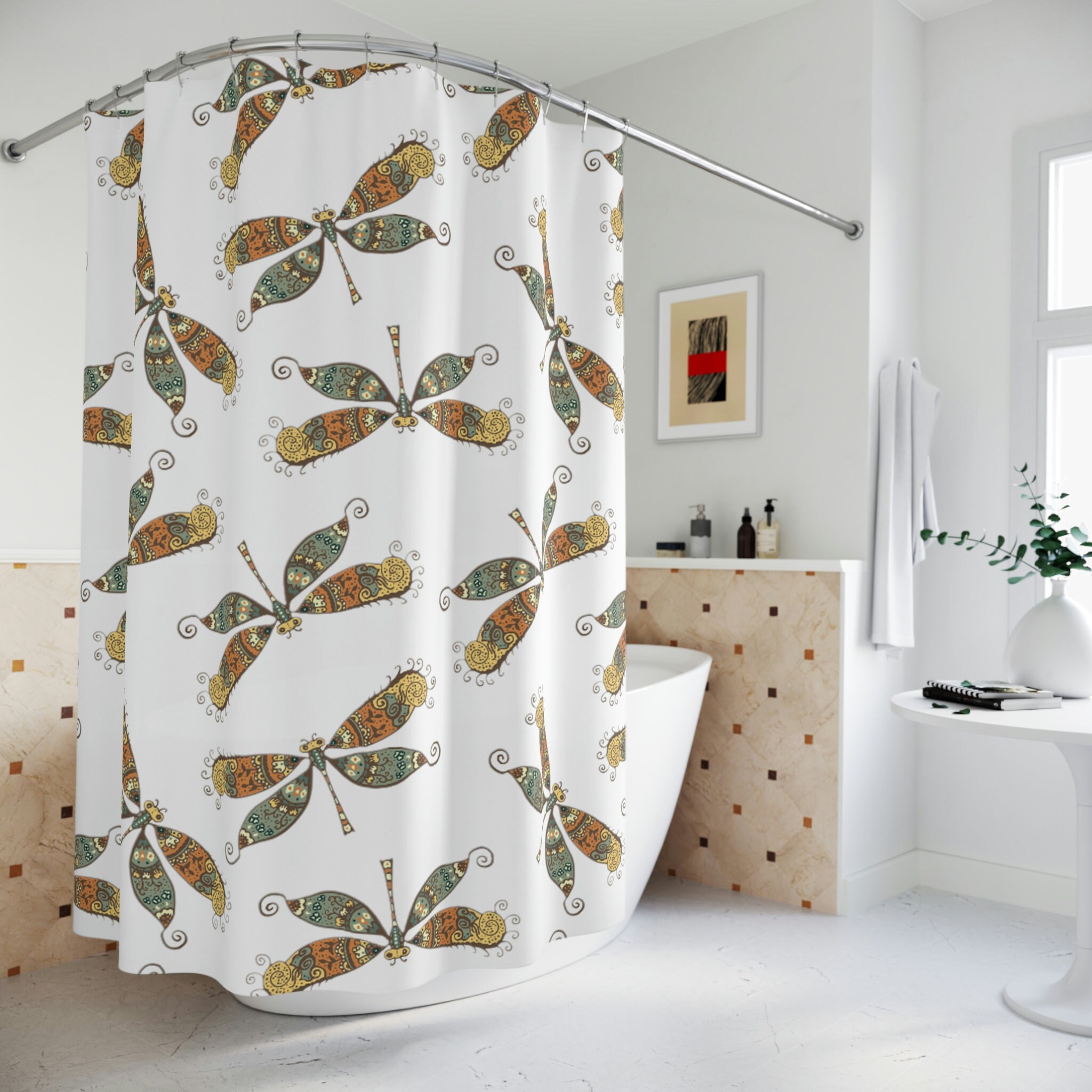 Decorative Shower Curtain for Perfect Bathroom Decor