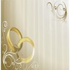 Decors for Wedding Pattern Shower Curtain Fabric - Chic Bathroom Accessory