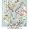 Deer Butterflies Print Shower Curtain For Bathroom, Waterproof Bathroom Curtain, Adds Aesthetic Beauty To Your Bathroom