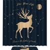 Deer Looking At The Stars Inspirational Quotes Shower Curtain - Dreamy And Magical