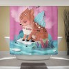 Deer Shower Curtain With Quotes - Creative And Artistic Bathroom Accessory
