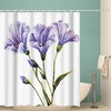 Delicate Floral Daffodils Shower Curtain Is Washable And Durable