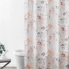 Delicate Liana Bath Guestroom Floral Shower Curtain, Perfect For Your Home Decor