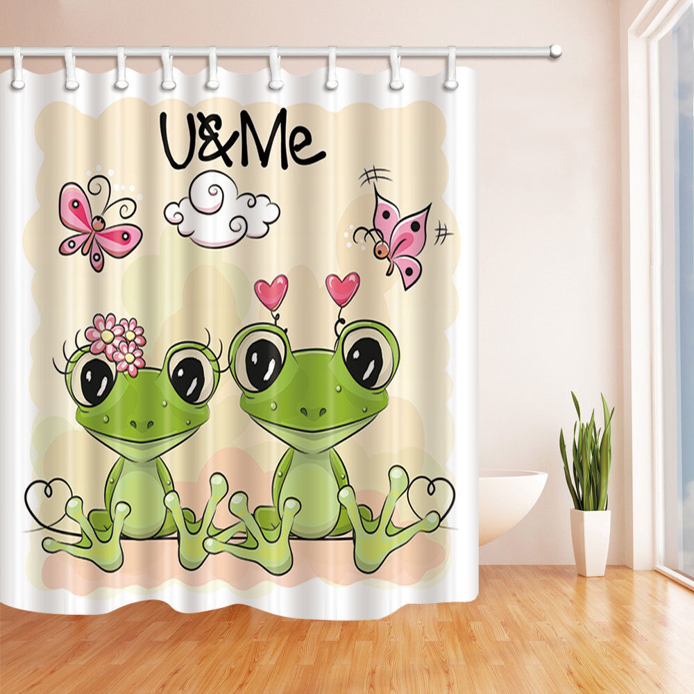 Delightful Cartoon Hello Kitty Bathroom Shower Curtain To Enhance Your Bathroom Decor