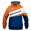 Denver Broncos Hoodie 3D All Over Print Zip Hoodie With Custom Design