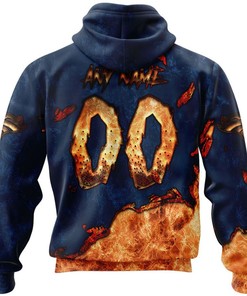 Denver Broncos Hoodie 3D Devil Eyes All Over Print Hoodie Gift For Fans