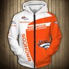 Denver Broncos Hoodie 3D United In Orange All Over Print Gifts For Fans