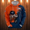Denver Broncos Hoodie Ultra Death Graphic All Over Print Halloween Gift