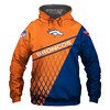 Denver Broncos Pullover Hoodie 3D Hooded All Over Print Gifts For Fans