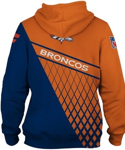 Denver Broncos Pullover Hoodie 3D Hooded All Over Print Gifts For Fans