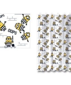 Despicable Me 3 Minions Shower Curtain With An Official License