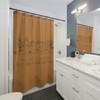 Devil Can Scrap Shower Curtain To Spice Up Your Western Bathroom Decor