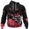Devil Eyes 3D Hoodie For Atlanta Falcons Fans