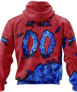 Devil Eyes All Over Print Buffalo Bills Hoodie 3D Gifts For Fans
