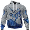 Devil Eyes Indianapolis Colts Hoodie 3D With All Over Print, Halloween Gift For Fans