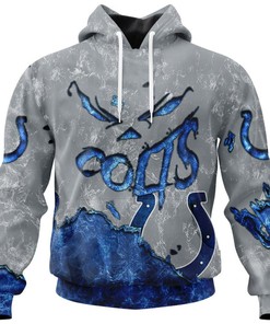 Devil Eyes Indianapolis Colts Hoodie 3D With All Over Print, Halloween Gift For Fans