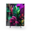 Digital Art Tropical Dreams Shower Curtain 