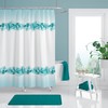 Digital Print Waterproof Washable Shower Curtain for Bathroom