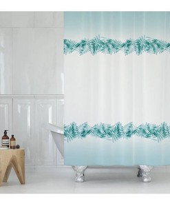 Digital Print Waterproof Washable Shower Curtain for Bathroom
