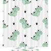 Dinosaur Fun Shower Curtain Whimsical Bathroom Decor For Kids Bathroom