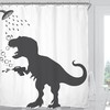 Dinosaur Kids Shower Curtain for a Fun Bathroom