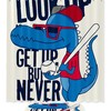 Dinosaur Playing Baseball Shower Curtain For Kids Bathroom Decor