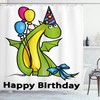 Dinosaur Print Shower Curtain: A Perfect Pick For Kids Bathroom Decor