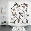 Dinosaur Pterodactyl Ancient Flying Animal Bathroom Decor Shower Curtain