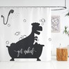 Dinosaur Shower Curtain, Cool Bath Curtain For Kids Boys Girls