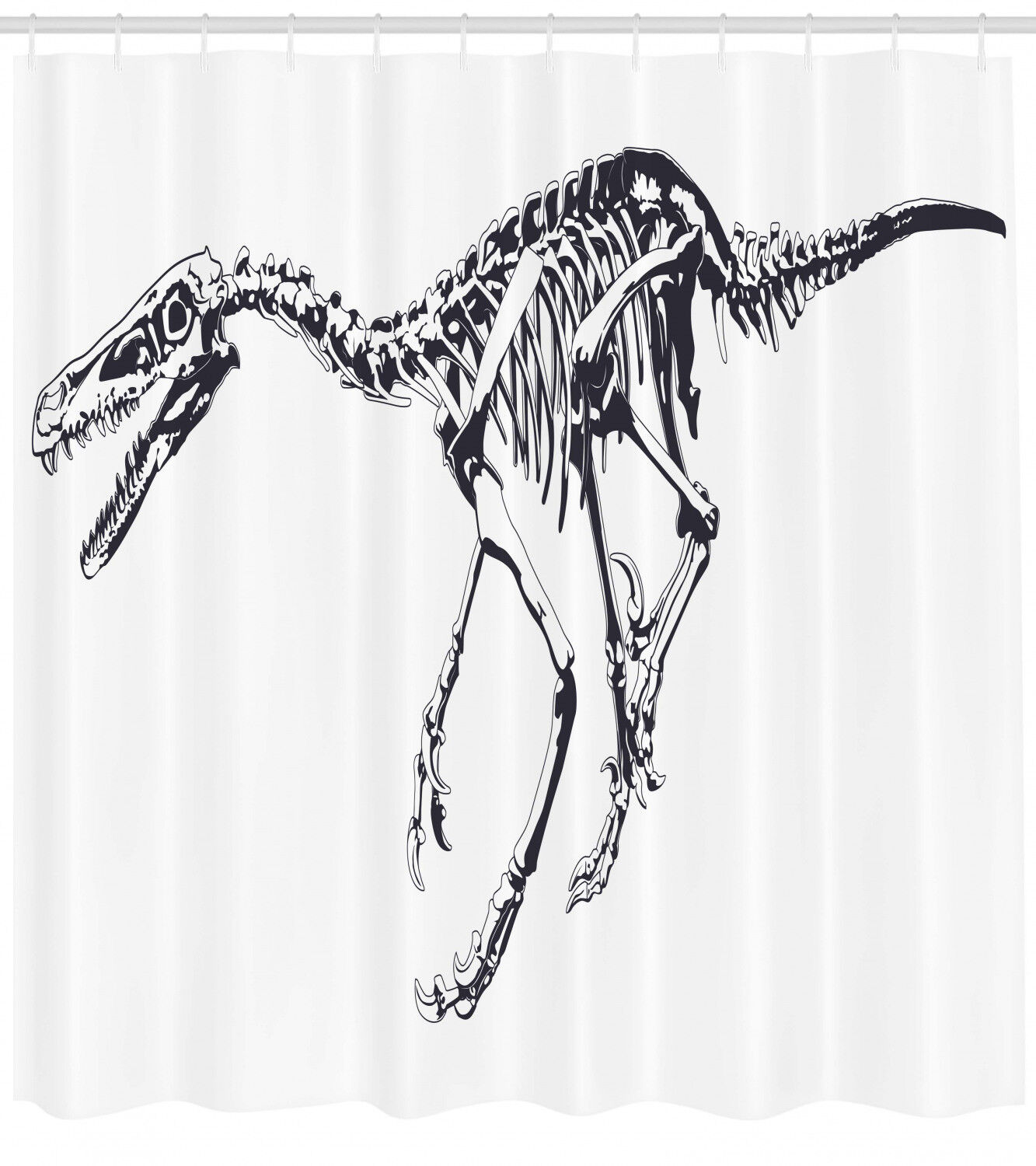 Dinosaur Shower Curtain For A Fun And Prehistoric Bathroom - Image 2