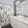 Disney Lovers Gift / Mickey and Minnie / Bathroom Decor / Disney Inspired Home Decor / Printed Shower Curtain