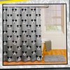 Disney Mickey Mouse Black And White Decorative Shower Curtain