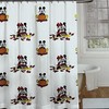 Disney Mickey Mouse Minnie Autumn Shower Curtain Pumpkins Leaves